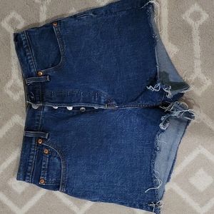 LEVIS RIBCAGE SHORTS